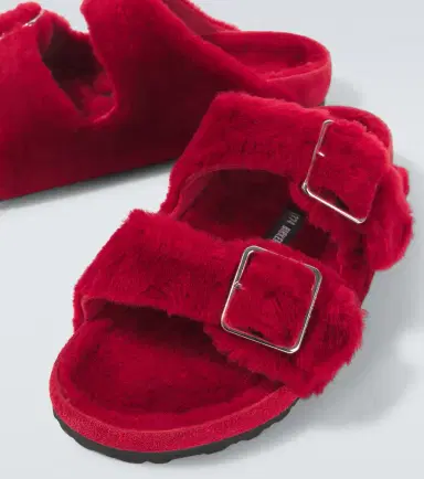 Birkenstock 1774 Arizona 1774 shearling-lined suede sandals | Thumbnail 6 Birkenstock 1774 Arizona 1774 shearling-lined suede sandals | Thumbnail 6