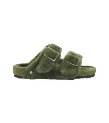 Birkenstock 1774 Arizona 1774 shearling-lined suede sandals | Thumbnail 1