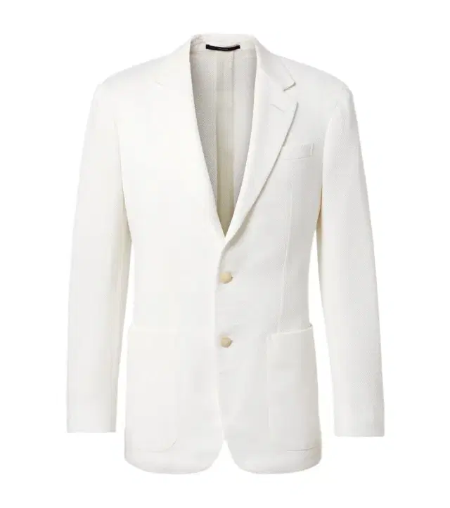 dunhill Cotton piqué blazer