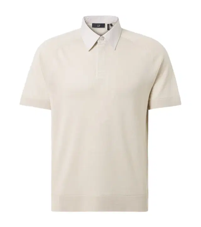 dunhill Linen and silk polo shirt
