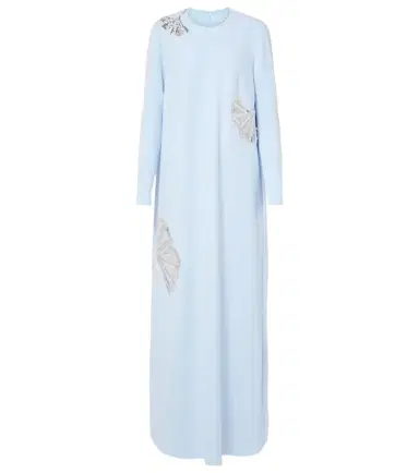 Safiyaa Naima embellished crêpe gown | Thumbnail 1