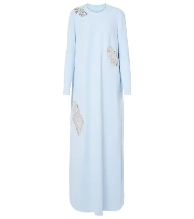Safiyaa Naima embellished crêpe gown