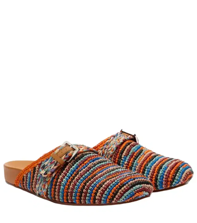 CLERGERIE Quinta raffia mules