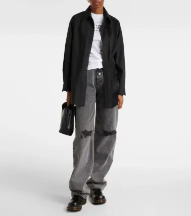 MM6 MAISON MARGIELA x Dr. Martens 1490 10-Eye leather combat boots | Thumbnail 5 MM6 MAISON MARGIELA x Dr. Martens 1490 10-Eye leather combat boots | Thumbnail 5