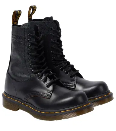 MM6 MAISON MARGIELA x Dr. Martens 1490 10-Eye leather combat boots | Thumbnail 1 MM6 MAISON MARGIELA x Dr. Martens 1490 10-Eye leather combat boots | Thumbnail 1