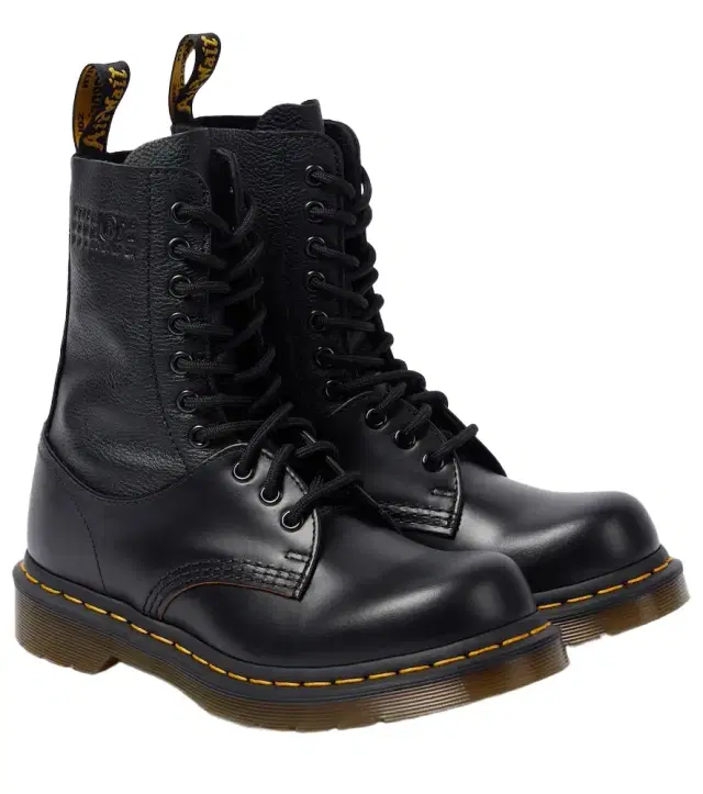 MM6 Maison Margiela x Dr. Martens 1490 10-Eye leather combat boots