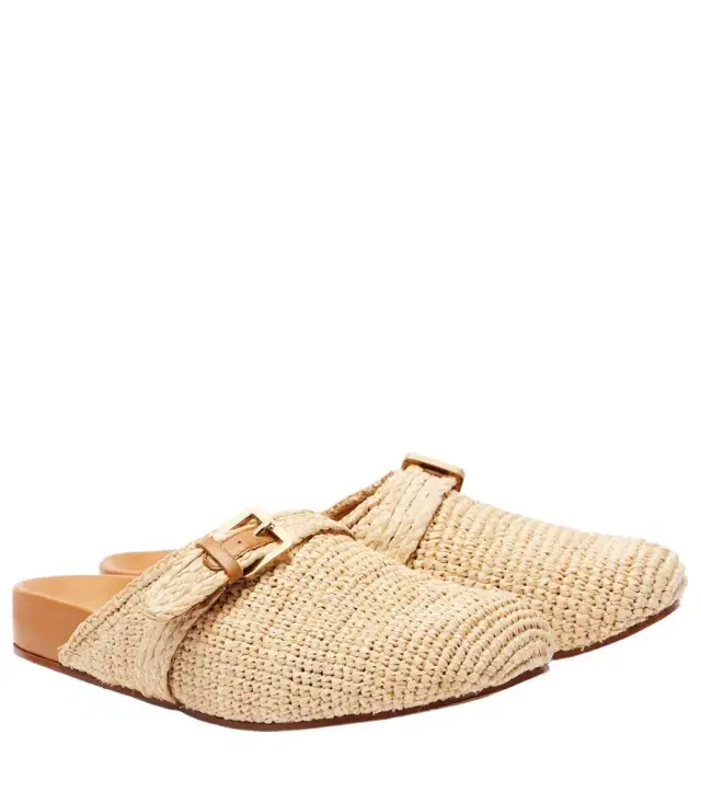 CLERGERIE Quinta raffia mules