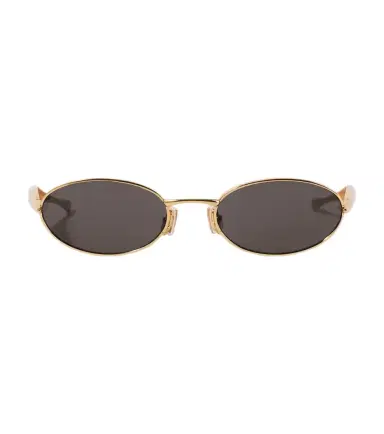 Bottega Veneta Sardine oval sunglasses | Thumbnail 1 Bottega Veneta Sardine oval sunglasses | Thumbnail 1