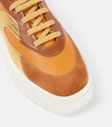 Clergerie Awake leather platform sneakers | Thumbnail 5