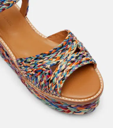 CLERGERIE Arty raffia platform sandals | Thumbnail 2 CLERGERIE Arty raffia platform sandals | Thumbnail 2