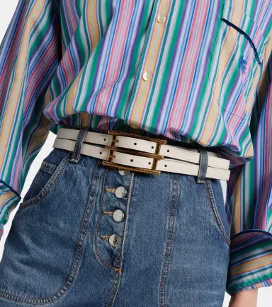 Etro Reversible leather belt | Thumbnail 2