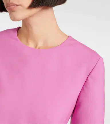 Oscar de la Renta Floral lace-trimmed midi dress | Thumbnail 3