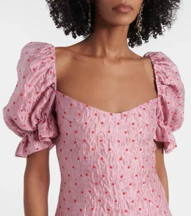 Markarian Raffaella balloon-sleeve maxi dress | Thumbnail 3