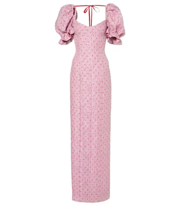Markarian Raffaella balloon-sleeve maxi dress