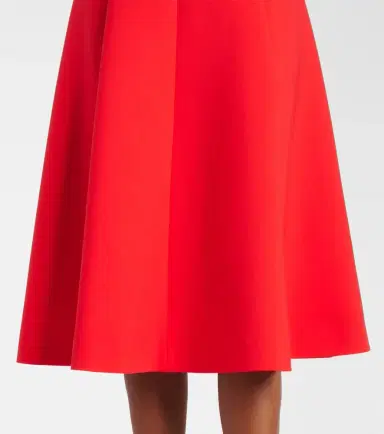 Oscar de la Renta Wool-blend midi dress | Thumbnail 6