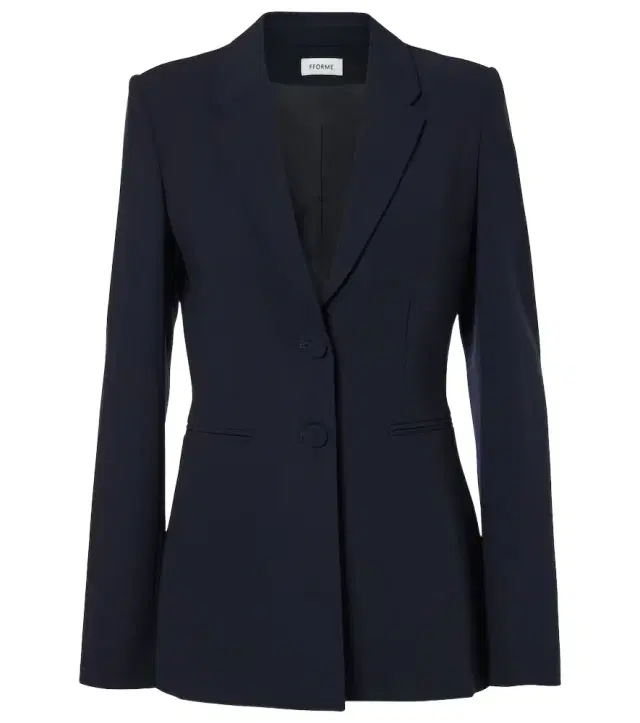 Fforme Bennet wool-blend crêpe blazer