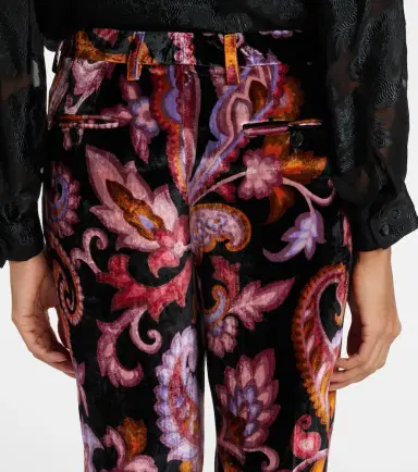 Etro Jacquard straight pants | Thumbnail 5