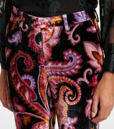 Etro Jacquard straight pants | Thumbnail 6