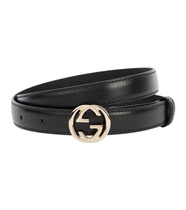 Gucci Interlocking G leather belt