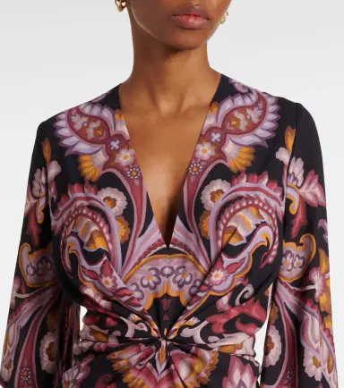 Etro Paisley sablé maxi dress | Thumbnail 2