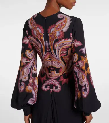 Etro Paisley sablé maxi dress | Thumbnail 5
