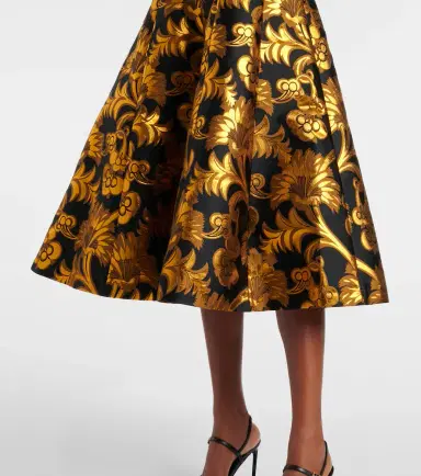 Etro Semi-sheer strapless lamé maxi dress | Thumbnail 5