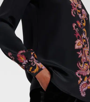 Etro Paisley silk shirt | Thumbnail 2