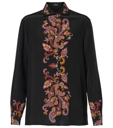 Etro Paisley silk shirt | Thumbnail 1