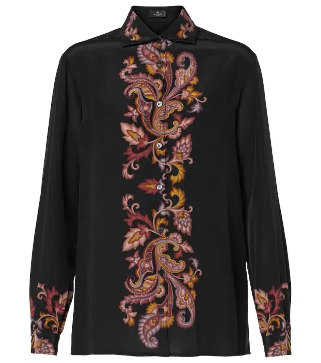Etro Paisley silk shirt