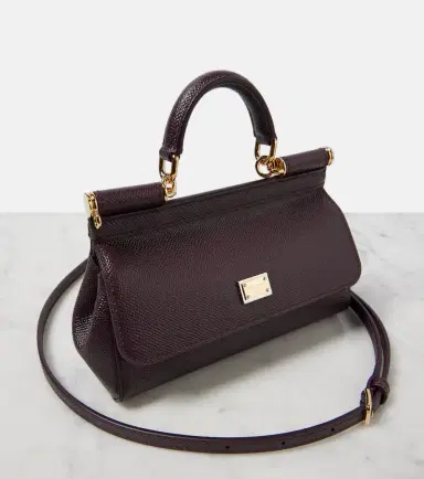 Dolce & Gabbana Sicily Small leather tote bag | Thumbnail 2