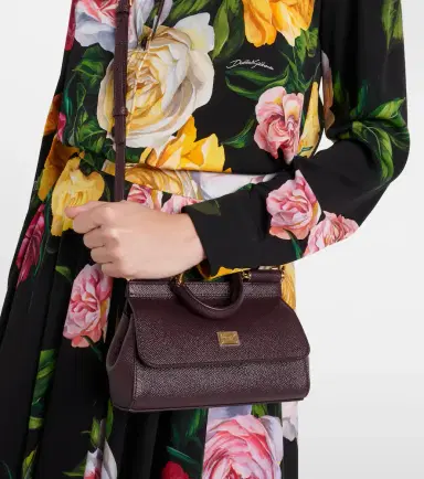 Dolce & Gabbana Sicily Small leather tote bag | Thumbnail 5