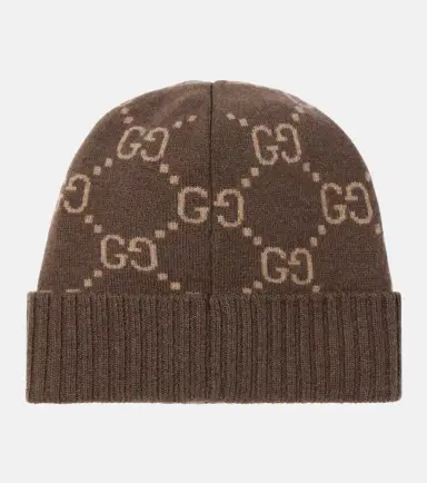 Gucci GG jacquard cashmere beanie | Thumbnail 2