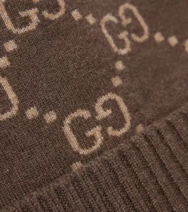 Gucci GG jacquard cashmere beanie | Thumbnail 3