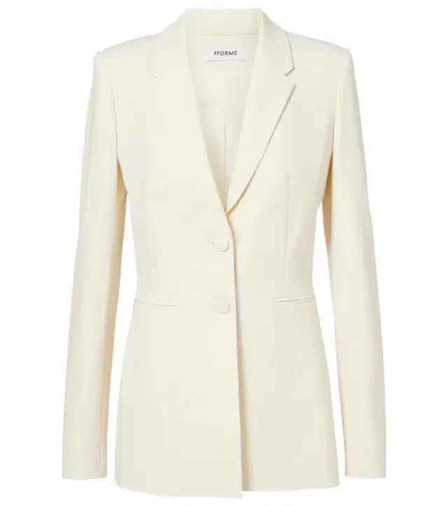 Fforme Bennet wool-blend crêpe blazer