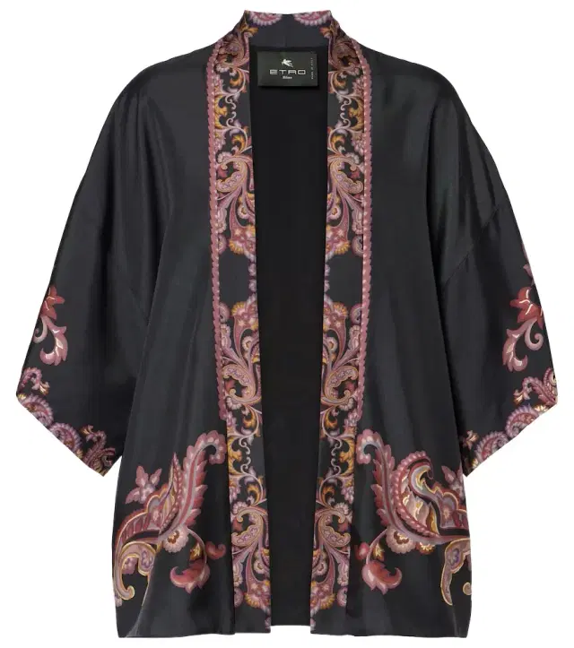 Etro Paisley silk jacket