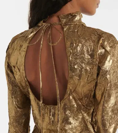 Ganni Metallic top | Thumbnail 4