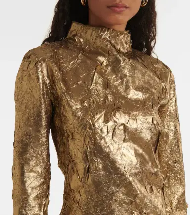 Ganni Metallic top | Thumbnail 5