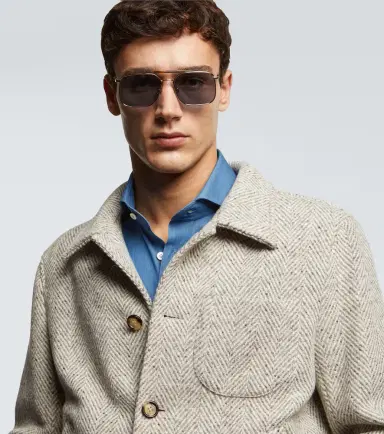 Brunello Cucinelli Sartorial Sunset square sunglasses | Thumbnail 5 Brunello Cucinelli Sartorial Sunset square sunglasses | Thumbnail 5