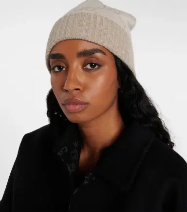 Gucci GG cashmere jacquard beanie | Thumbnail 4