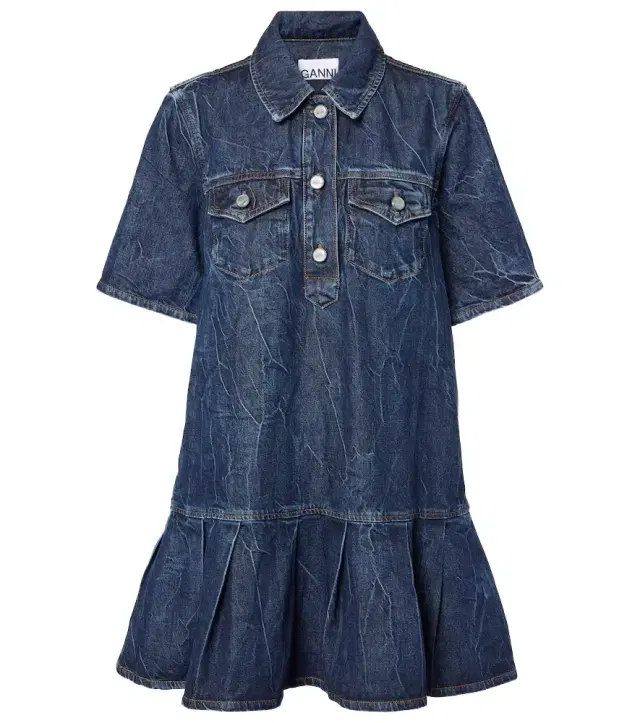 Ganni Denim minidress
