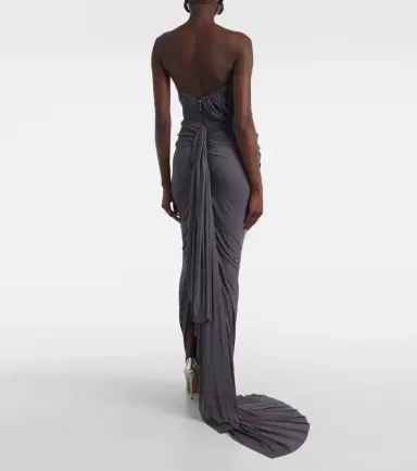Maticevski Systema gathered jersey gown | Thumbnail 7