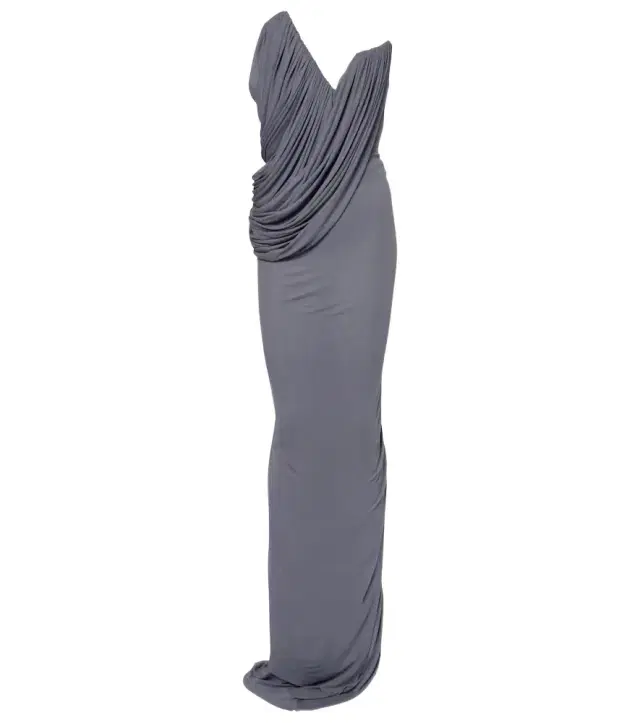Maticevski Systema gathered jersey gown