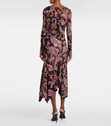 Etro Paisley jersey maxi skirt | Thumbnail 2
