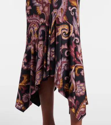 Etro Paisley jersey maxi skirt | Thumbnail 5