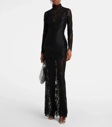 Rabanne Lace-trimmed maxi dress | Thumbnail 2