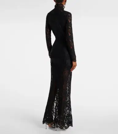 Rabanne Lace-trimmed maxi dress | Thumbnail 5