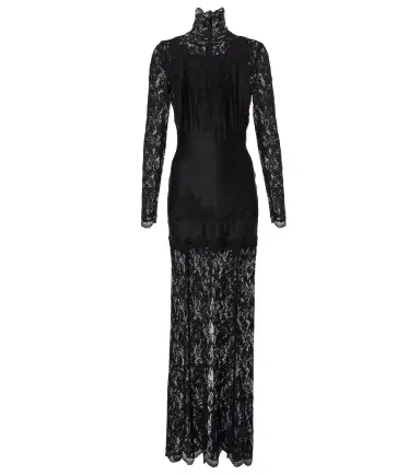 Rabanne Lace-trimmed maxi dress | Thumbnail 1