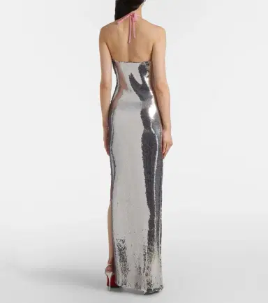 Rodarte Floral-appliqué sequined gown | Thumbnail 5 Rodarte Floral-appliqué sequined gown | Thumbnail 5