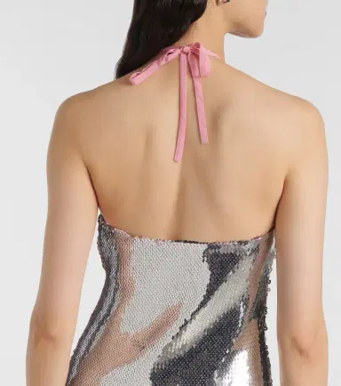 Rodarte Floral-appliqué sequined gown | Thumbnail 6 Rodarte Floral-appliqué sequined gown | Thumbnail 6