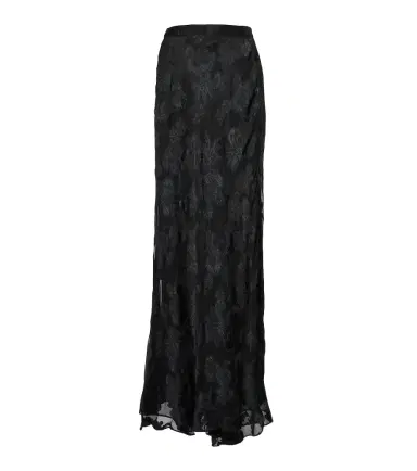 Etro Paisley satin maxi skirt | Thumbnail 1